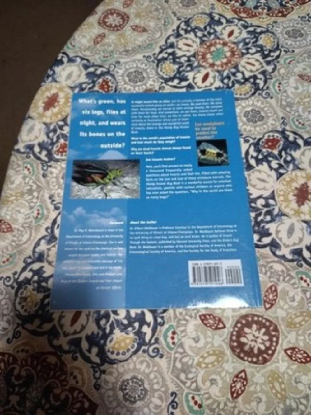 The Handy Bug Answer Book by Dr. Gilbert Waldbauer